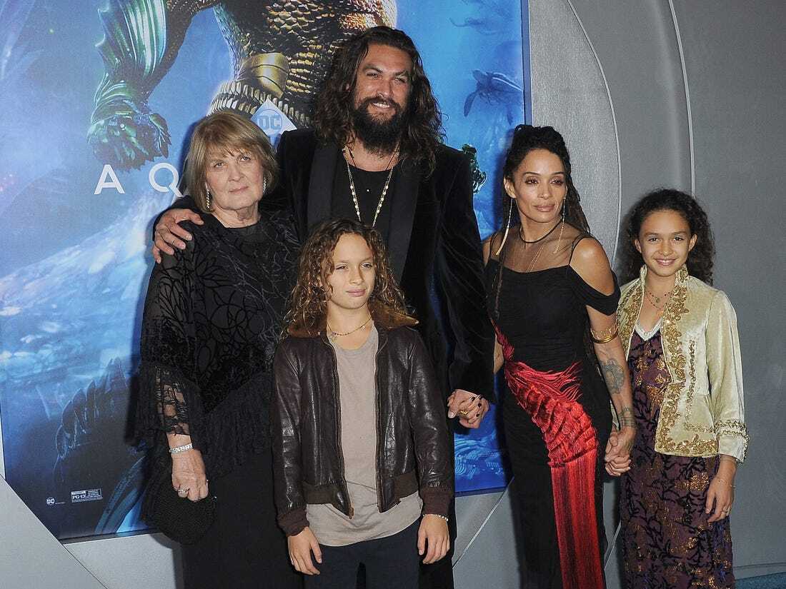 Jason Momoa and familly