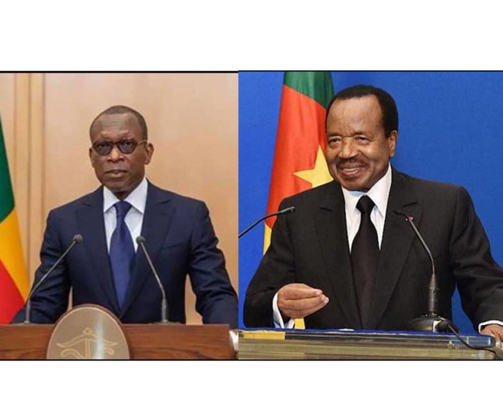 Patrice Talon et Paul Biya 1