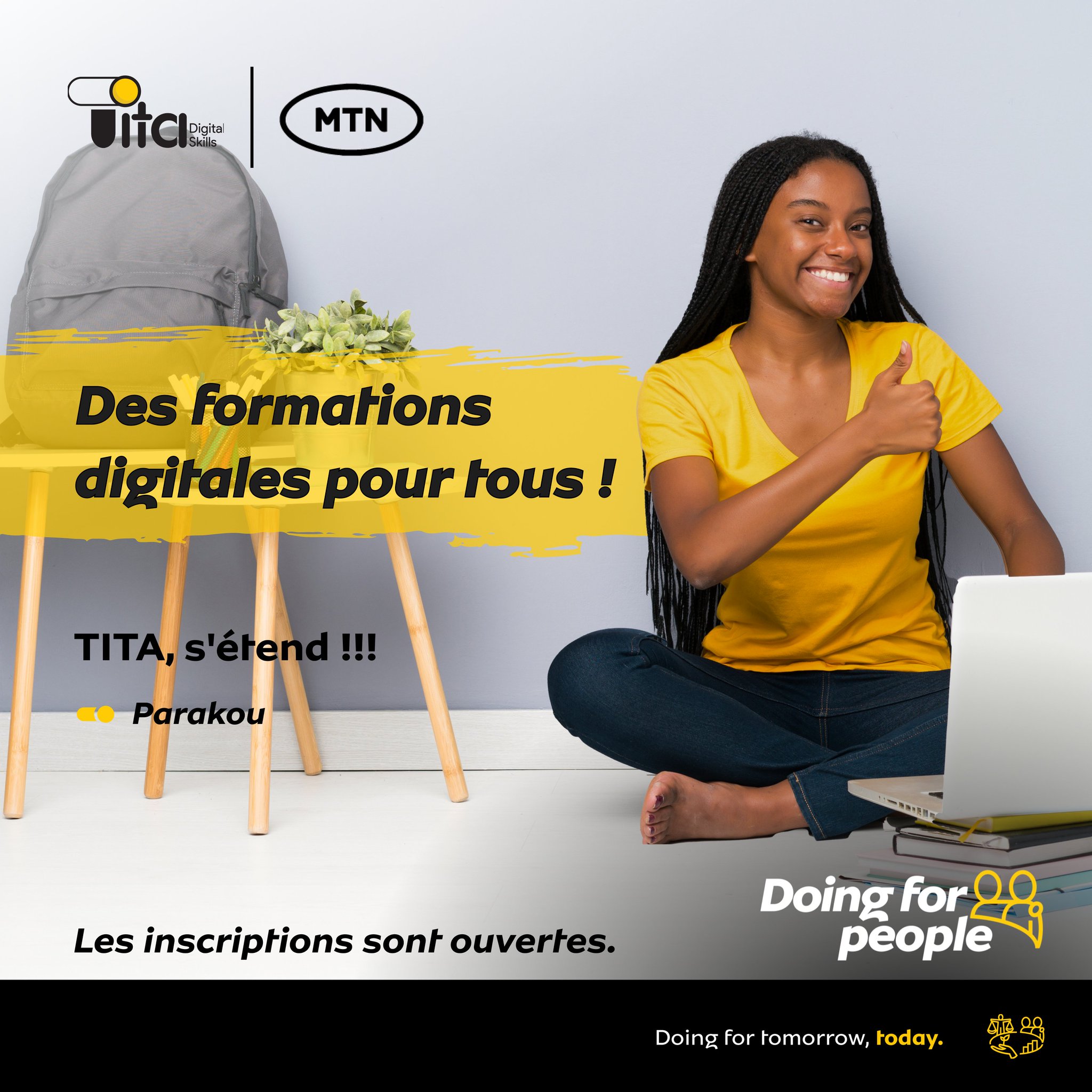 Programme Tita : MTN Bénin forme la première cohorte de jeunes talents numériques (5)