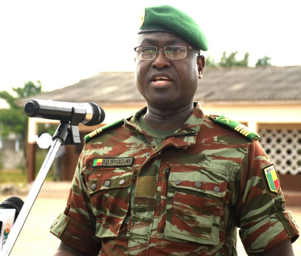 le commandant Tévoèdjrè accusés d’atteinte à la sûreté de l’État au Bénin