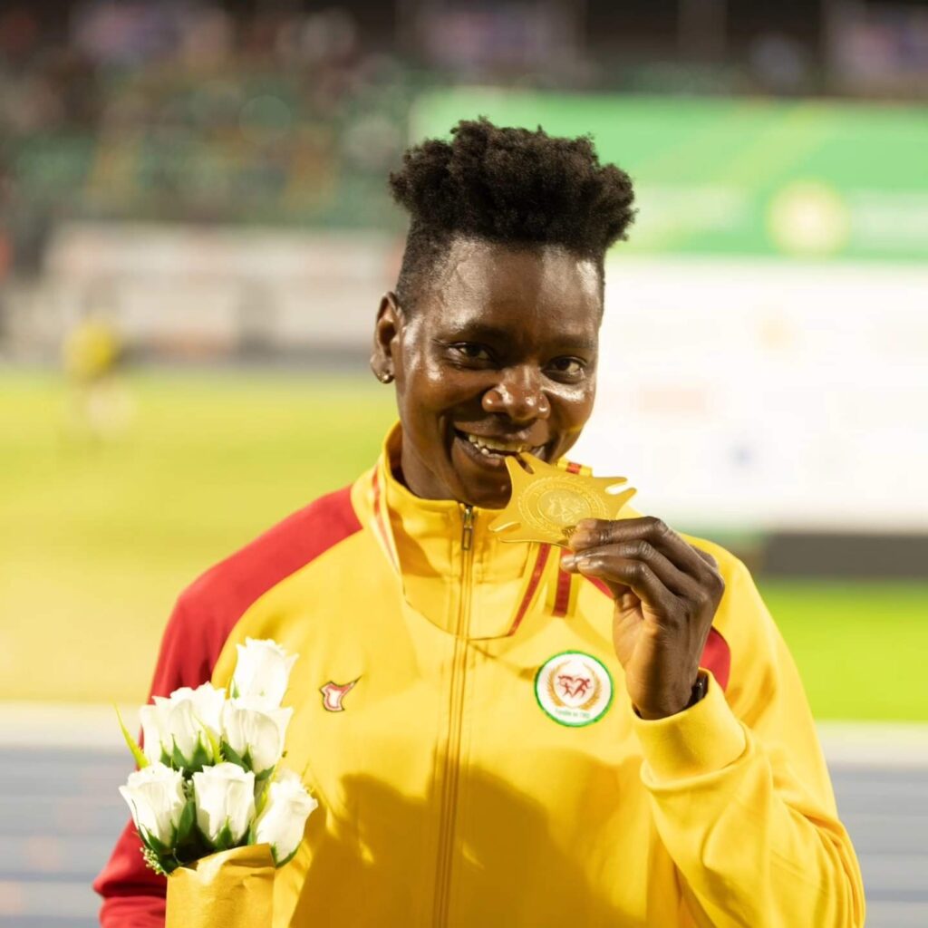 Odile Ahouanwanou, championne d'heptathlon, portée disparue